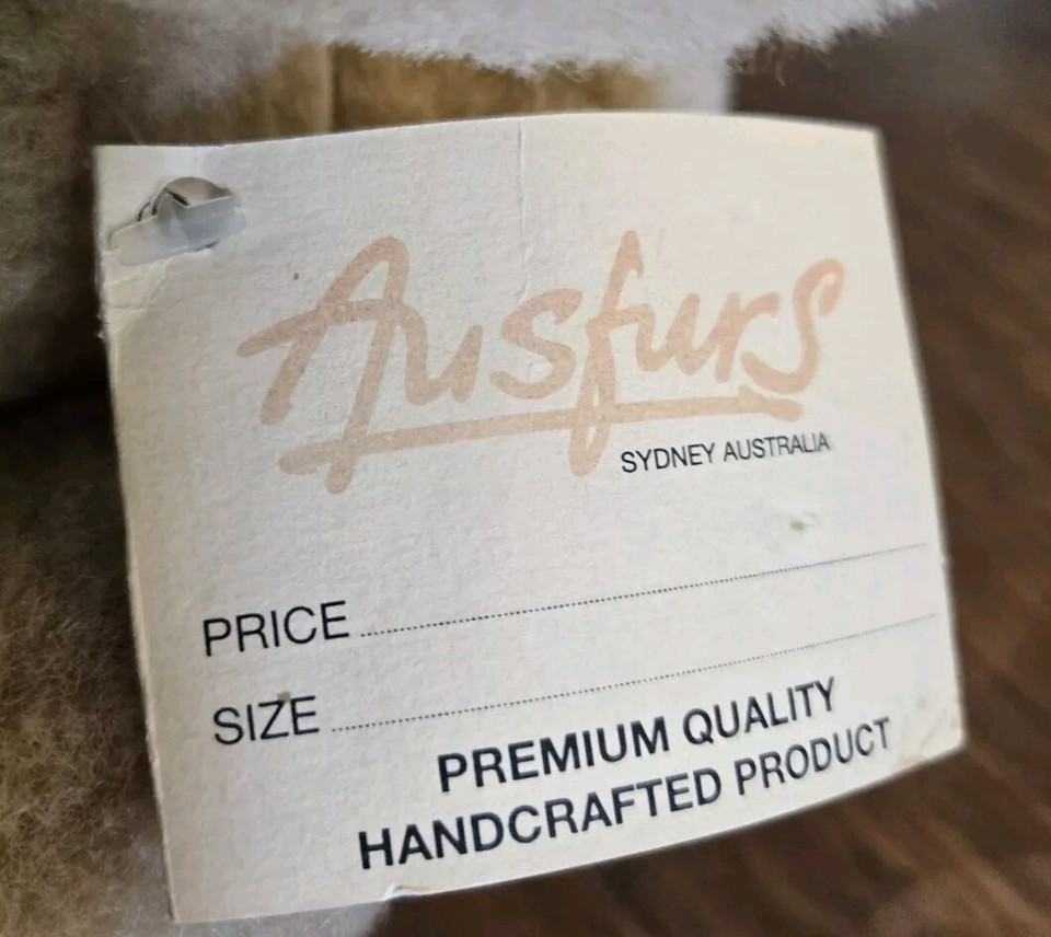 Ausfurs Australia Genuine Sheepskin Fur Kangaroo Tissue Box Cover