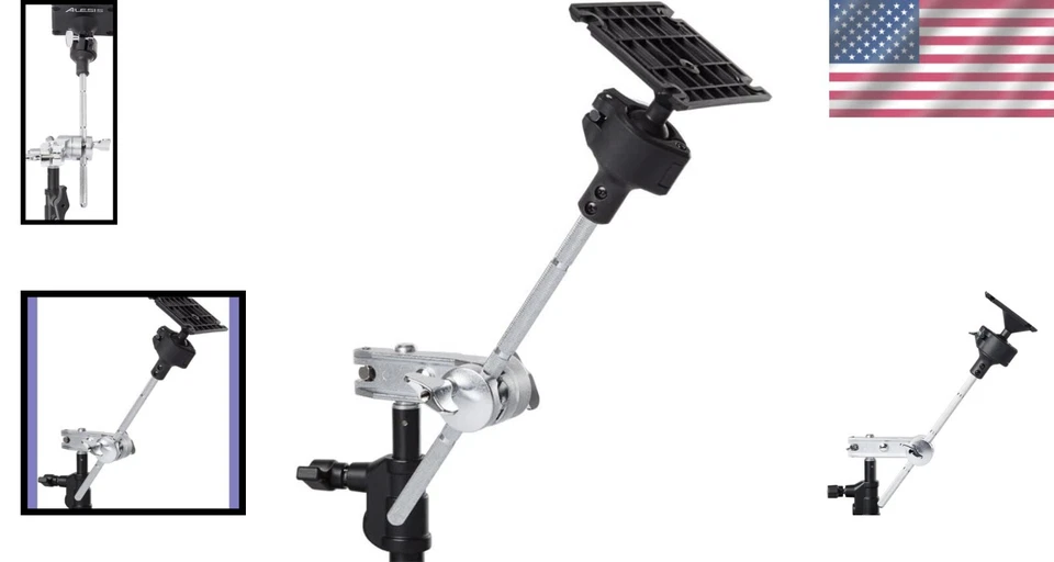 Universal Percussion Pad Mount with 15-Inch Boom Arm for Ultimate Versatility - Image 2 of 4