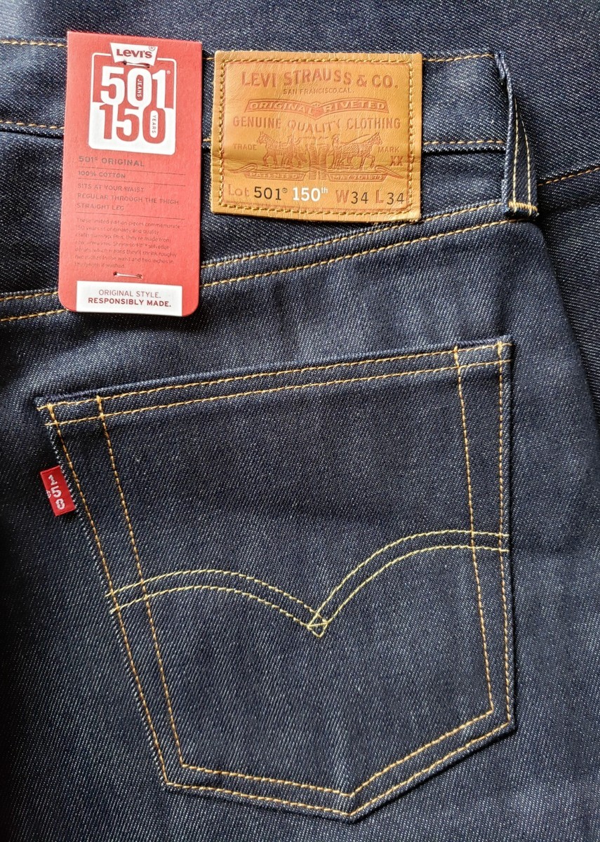 LEVI'S 501 Selvedge 150th Anniversary Edition Shrink-to-Fit Jeans