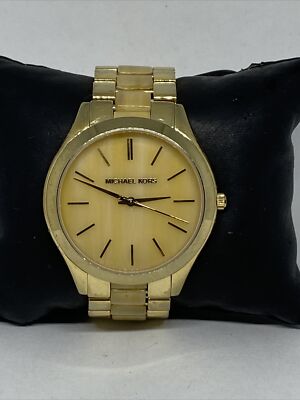 Michael Kors Runway MK4285 Women's Gold Stainless Steel Analog