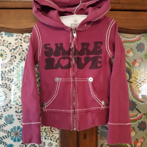 True Religion Boho Hoodie Purple with 