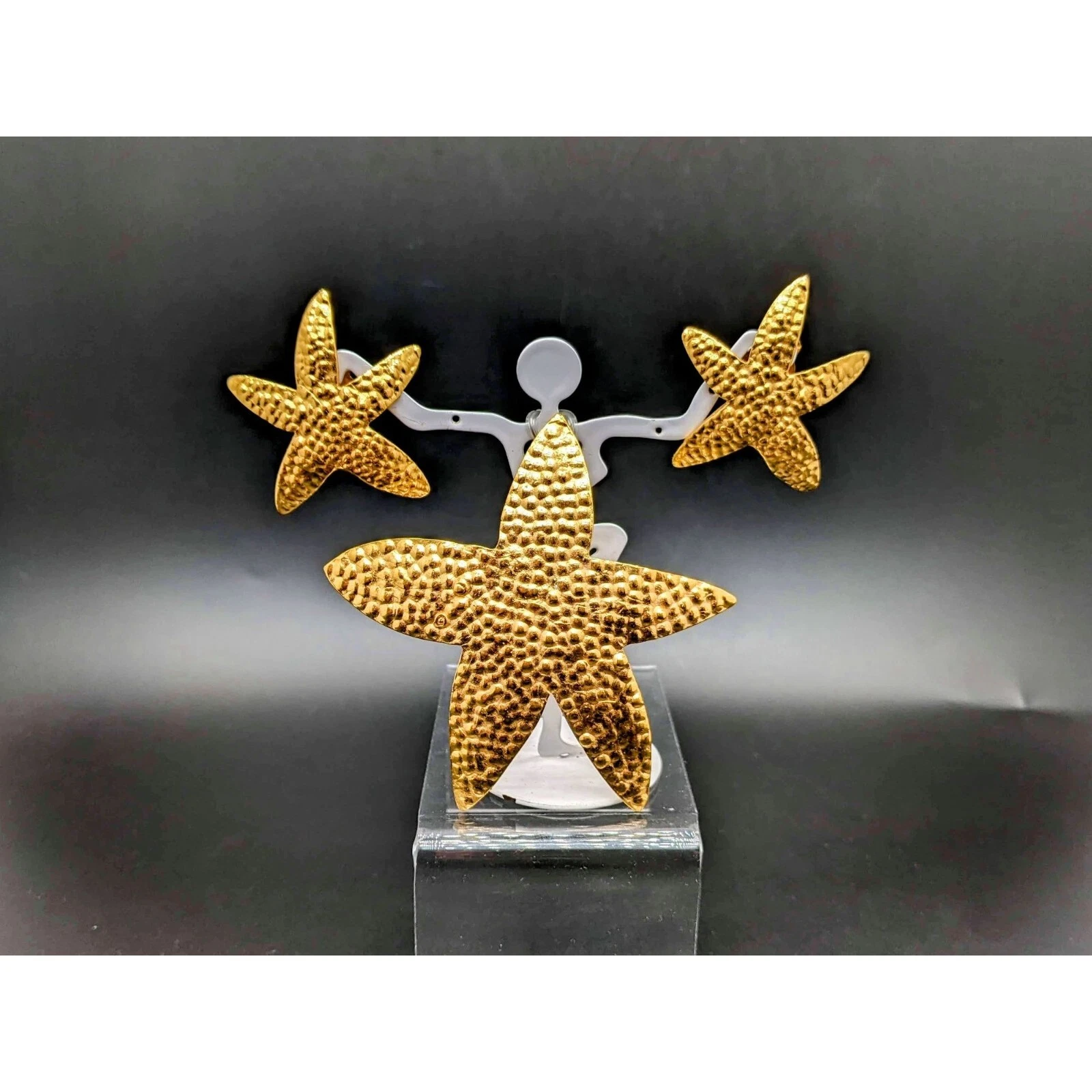 SAINT LAURENT (YSL) Set Gioielli Yves Saint Laurent Starfish YSL Spilla Ciondolo Starfish Clip On