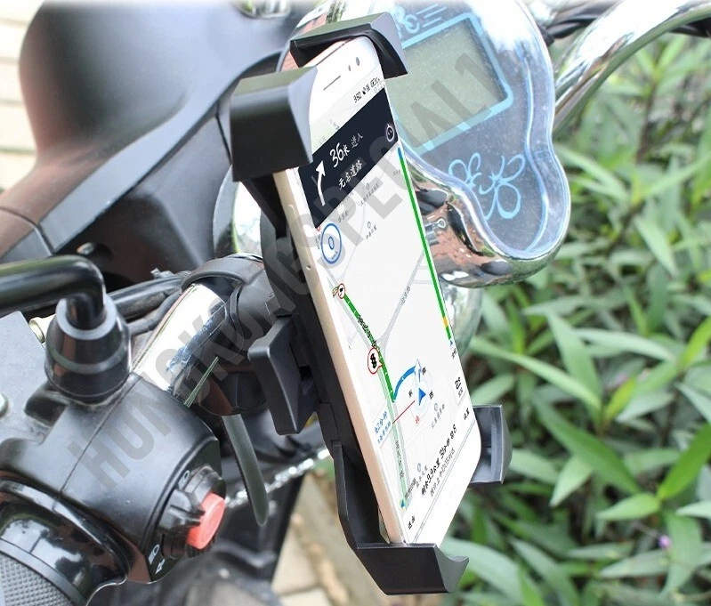 Universal Motorcycle Bicycle MTB Bike Handlebar Holder Mount For Cell Phone GPS - Image 4 of 4