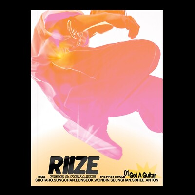 RIIZE 1st Single Album [Get A Guitar] CD+Booklet+F.Poster(On Pack