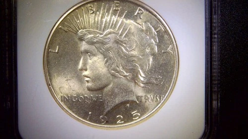 1925 Peace Dollar NGC MS65 – Bright Luster – Premium Eye Appeal