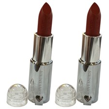 2X Givenchy Le Rouge Deep Velvet Lipstick 37 Rouge Graine 3.4G NWOB Full Size