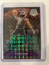 2023-24 Panini Mosaic - Jam Masters LeBron James #14 Green Mosaic Prizm
