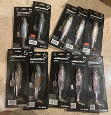 Lot of ten  6TH SENSE ' BEN MILLIKEN'S HANGOVER ' THROUGH SWIMBAIT ' SLOW SINK