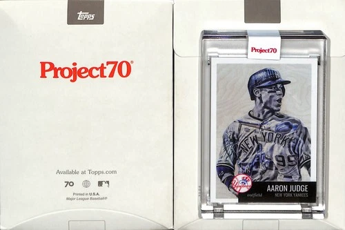 2021 TOPPS PROJECT 70 #11 1953 AARON JUDGE - NEW YORK YANKEES - LAUREN TAYLOR