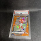 2024 Panini Prizm Bo Nix Orange Ice PSA 8  #309 RC