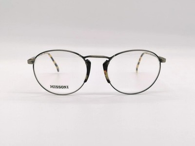 Authentic Vintage Missoni M373 Oval Glasses Brille Frame Unisex Stock Eyewear