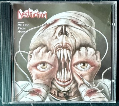 Destruction  Release From Agony  1987 FIRST PRESS   MINT !!   Sodom Kreator