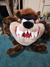 Vintage 1998 Tazmanian Devil Large Taz Plush Big Stuffed Animal Ace Novelty Vtg