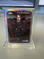 2024 Topps Chrome Formula 1 Refractor #199 Nigel Mansell Legend