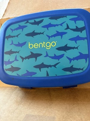 Bentgo Kids Leak-Proof 5-COMPARTMENT Lunch Box Sharks Pattern