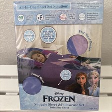Disney's Frozen Sheets Twin Size Compression Snuggle Pocket Sheet Set by Franco