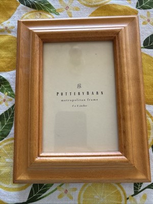 Potterybarn Metropolitan Picture Frame Honey 4 by6 
