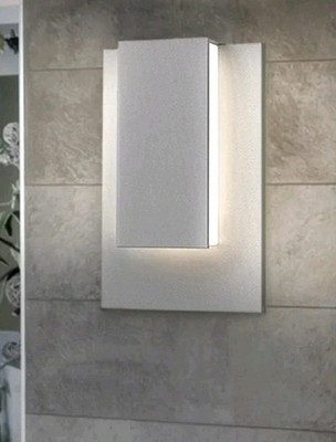 Sonneman 7264.98-WL Reveal LED Indoor/Outdoor  Wall Light- Textured WHITE - NEW
