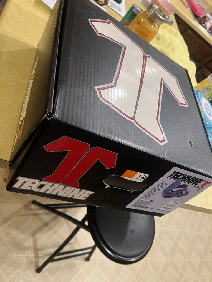 Fijaciones Technine Element grandes fijaciones de snowboard AZUL🔵 totalmente nuevas Foto 2 de 2