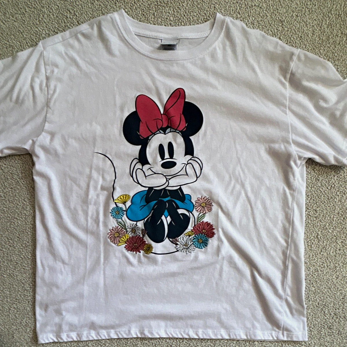 25+ Minnie Mouse White Size XL Disney T-Shirts (1968-Now) for sale