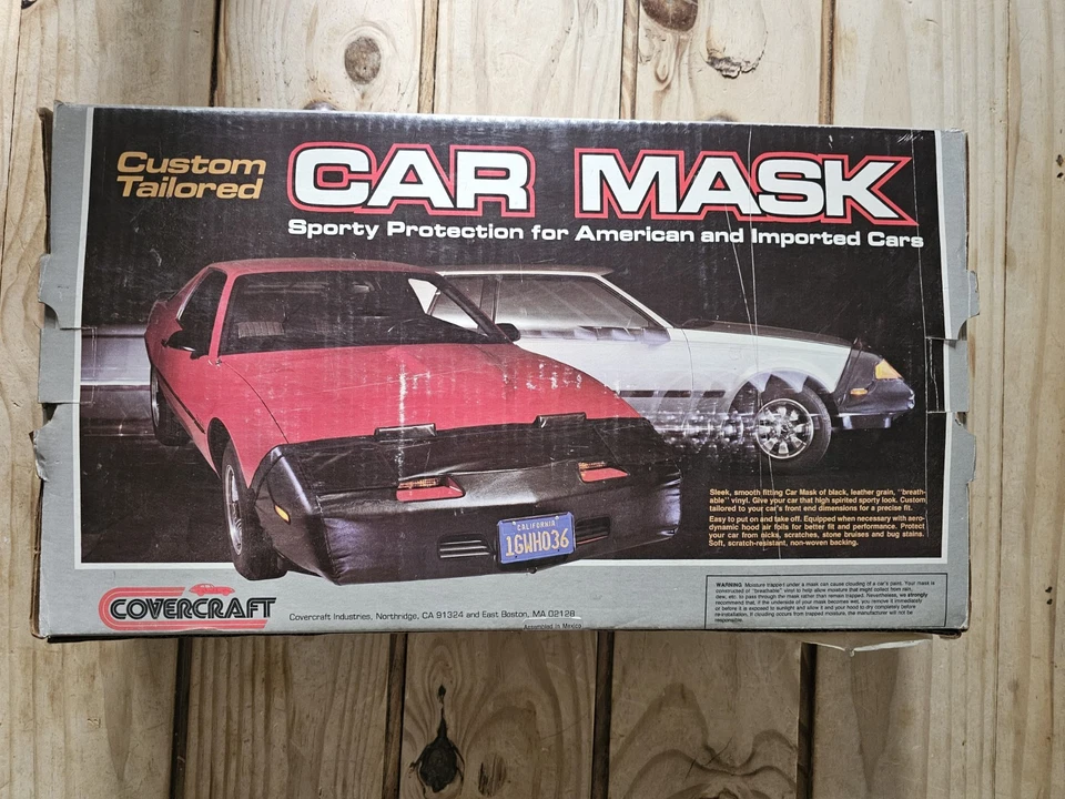 Vintage Covercraft M130 Bra Car Mask (Full Size) 1980 - 1986 Ford Pick UP Bronco - Image 3 of 4