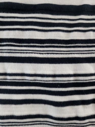Lauren Ralph Lauren Shirt Womens Size XL Black White 3/4 Sleeve Casual Top - Picture 10 of 11