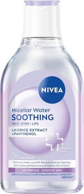 NIVEA Beruhigendes Mizellenwasser 400ml sanfter Make-up Entferner empfindliche Haut