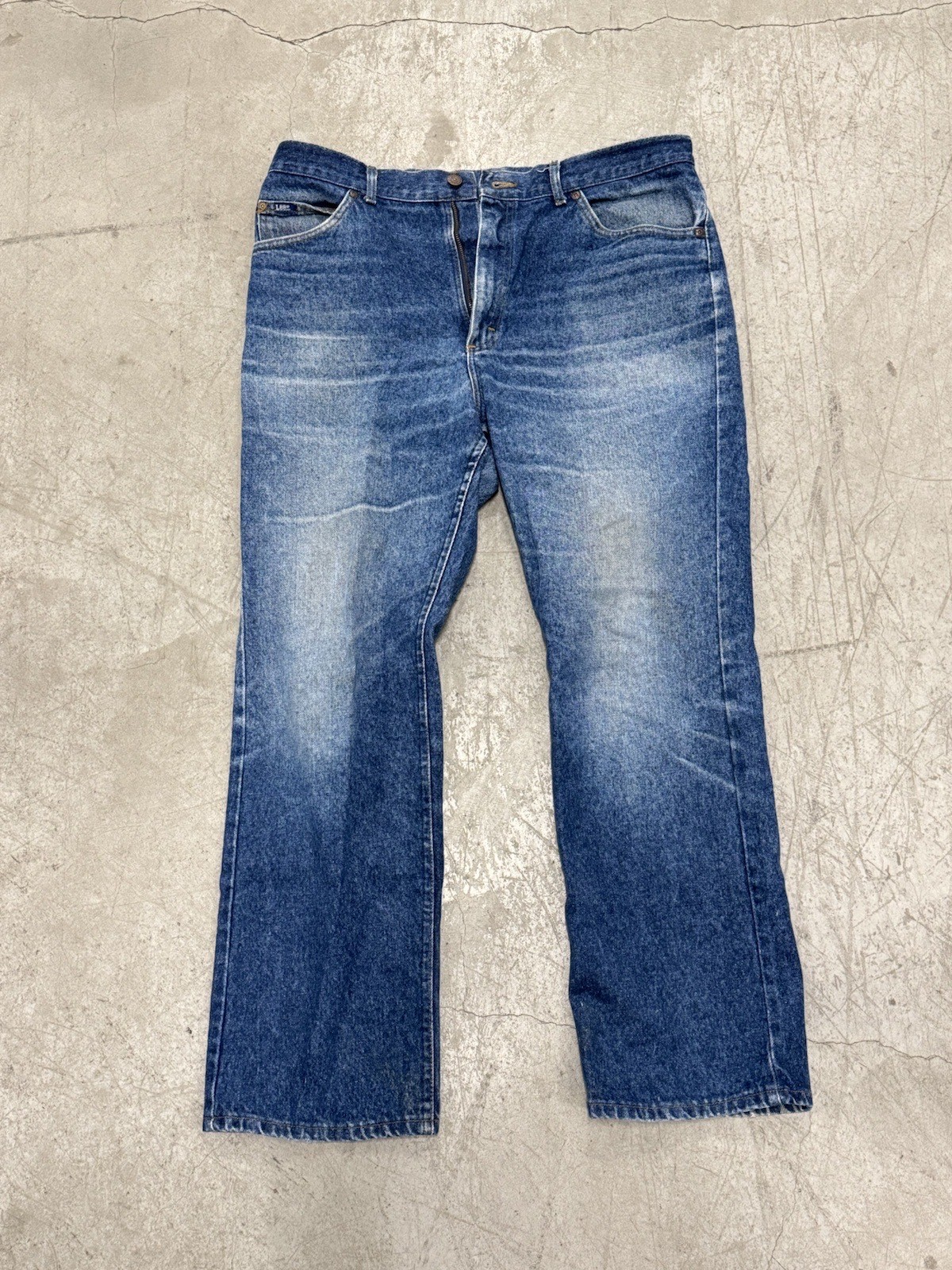 Vintage Lee Jeans Mens Size 38 X 31 Blue Union Made USA