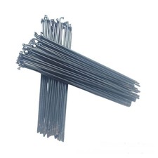 36pcs Hardened Electric Bike Spokes with Nuts Steel Aluminum Alloy Black