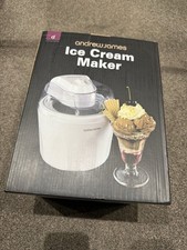 Andrew James 1.5 Litre Ice Cream Maker Sorbet & Frozen Yoghurt Machine 