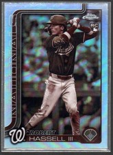 2025 Topps Chrome Update - Robert Hassell III #USC154 Sepia Refractor (RC)