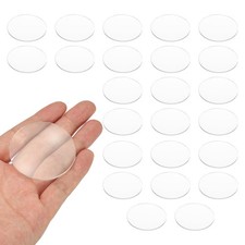 24 Pack Biconvex Lens, 50mm Dia. 180mm Focal Length Spherical Optical Lenses