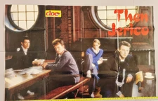 Poster Then Jerico Music Original 80s Vintage Never Attached