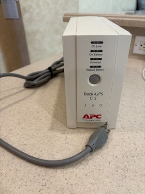 APC Back-UPS CS 350 BK350 System Tested - No Battery