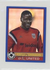 2014 Topps Chrome MLS 76-77 Design Blue Refractor 47/99 Eddie Johnson 0af