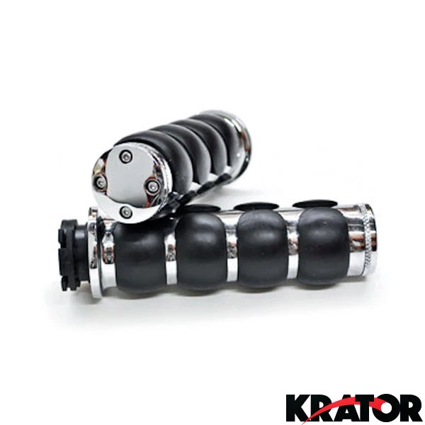 Par de empuñaduras de motocicleta de 1" para Victory V92C V92SC V92TC Deluxe Classic Foto 2 de 2