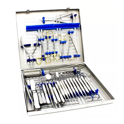 Periodontal Instruments Kit Dental Implants Surgical Orthodontics 33 PCS