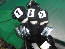 Complete set of Ben Hogan Golf Clubs with Belding, Passport Bag