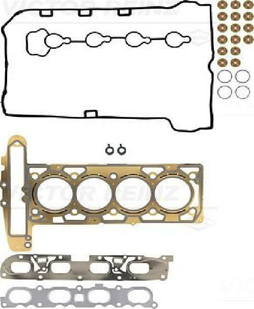 Original VICTOR REINZ Gasket Set Cylinder Head 02-37265-01 for Opel Saab