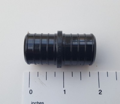 15 PIECES 1'' PEX COUPLING POLY ALLOY LEAD FREE CRIMP PLASTIC FITTINGS - NSF CUPC