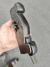 Antique Hardwood 1 1/2” Infill Shoulder Plane - Sorby Iron