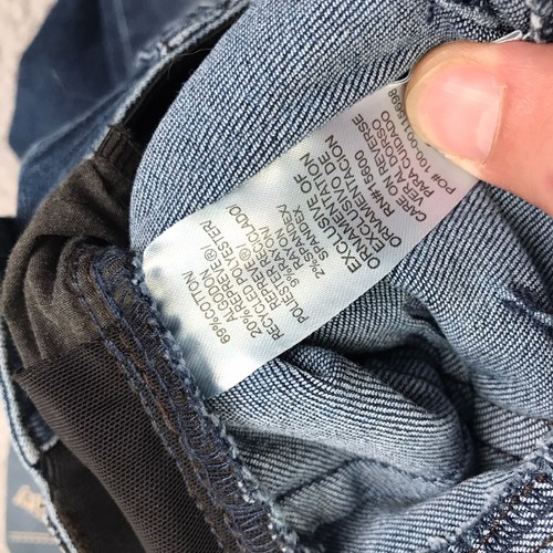 Democracy "Ab"solution Ankle Skimmer Jeans Womens 6P Blue Stretch Denim NEW NWT - Picture 6 of 14