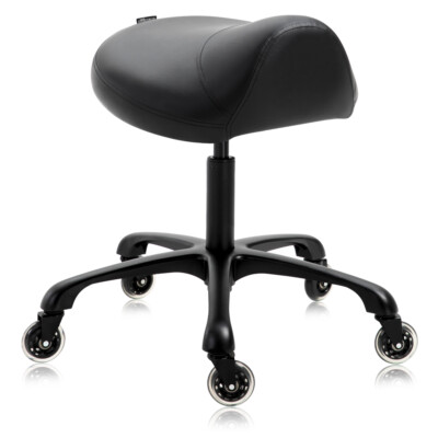 DR.LOMILOMI Saddle Clinic Medical Spa Massage Stool Chair with Extra Large Seat