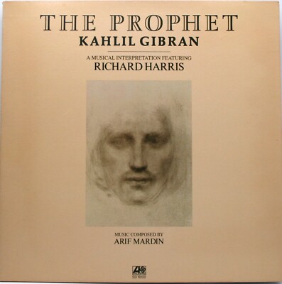 The Prophet Kahlil Gibran/Richard Harris; Vinyl LP (1974) Atlantic SD-18120; VG+