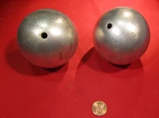 Steel Hollow Sphere / Balls 2.0" Diameter, 2 Pieces
