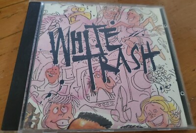 WHITE TRASH Debut Self Titled Original CD 1991 1st USA Elektra Early Issue FUNK