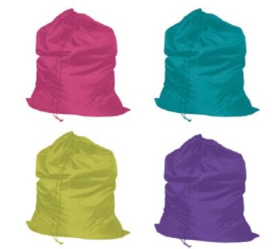 72 Laundry Bags 30 X 40 Wholesale Lot W/Cord ~ RETAIL READY FREE SHIP