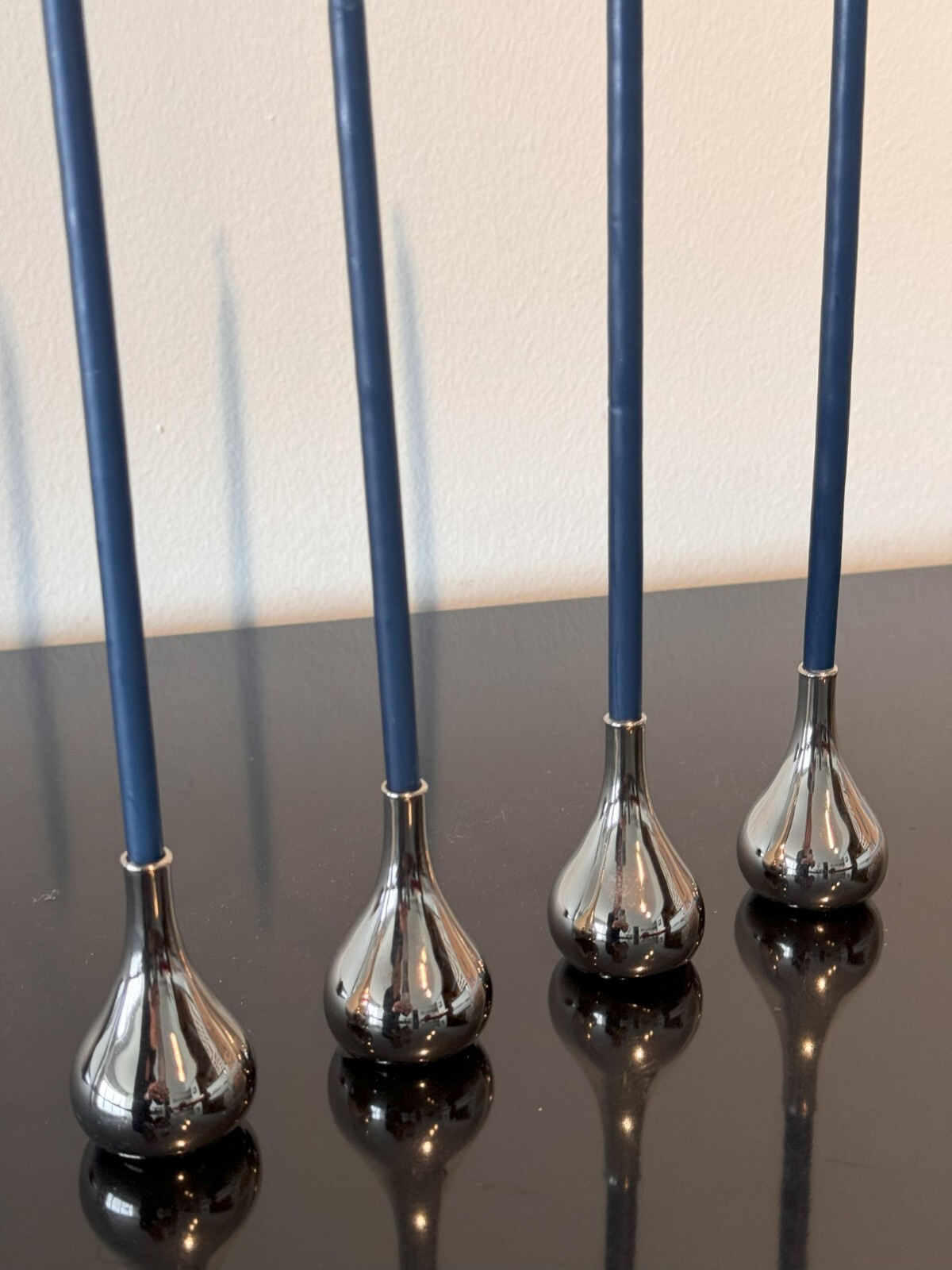 Dansk Jens Quistgaard "Onion" Candle Holders - set of 4 - Very good condition!