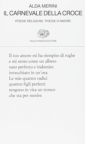 Il Carnevale Della Croce Poesie Religiose Poesie D Amore Acquisti Online Su Ebay