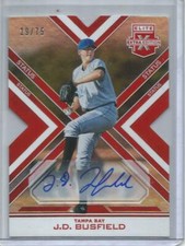 J.D. Busfield 2016 Panini Elite Status Autograph #19/75